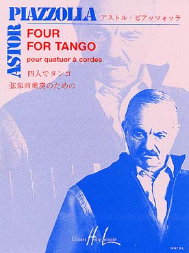 Illustration piazzolla four for tango