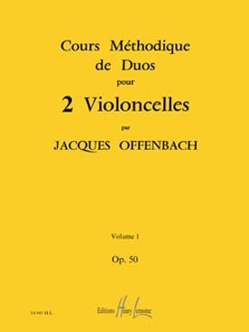 Illustration offenbach cours duos op. 50 livre 1