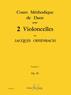 Illustration offenbach cours duos op. 49 livre 2