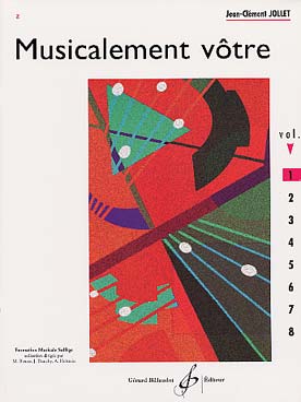 Illustration de Musicalement vôtre : exercices de lecture notes et rythmes - exemples musicaux à chanter ou jouer - Vol. 1 (IM 1)