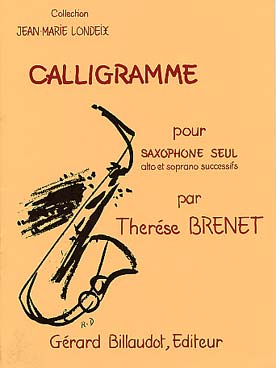 Illustration de Calligramme pour alto et soprano successifs