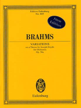 Illustration de Variations sur un thème de Haydn op 56 a