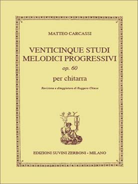 Illustration de 25 Études mélodiques op. 60 - éd. Zerboni (rév. Chiesa)