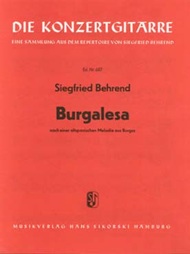 Illustration de Burgalesa, d'après une ancienne mélodie de Burgos