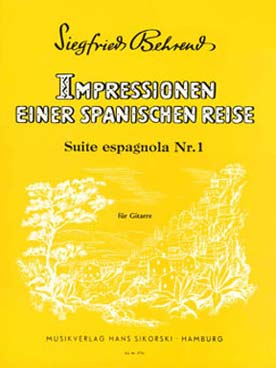 Illustration de Suite espagnole "Impressions au retour d'un voyage en Espagne" - Vol. 1