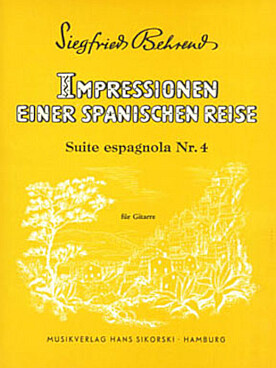 Illustration de Suite espagnole "Impressions au retour d'un voyage en Espagne" - Vol. 4