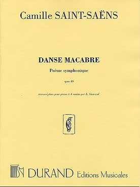 Illustration de Danse macabre op. 40 (tr. Guiraud)