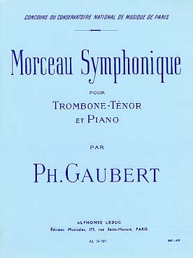 Illustration gaubert morceau symphonique (tenor)