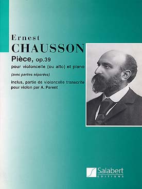 Illustration chausson piece op. 39