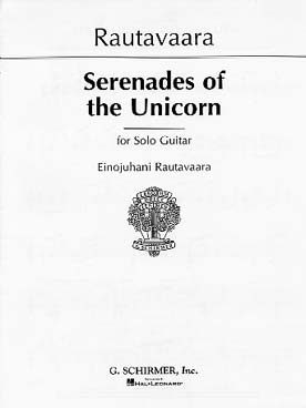 Illustration rautavaara serenades of the unicorn