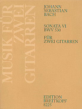 Illustration bach js sonata vi bwv 530 (tr.krause)