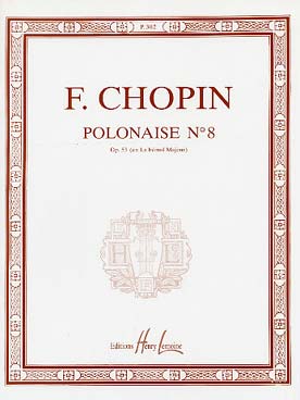Illustration chopin polonaise op. 53 en la b maj