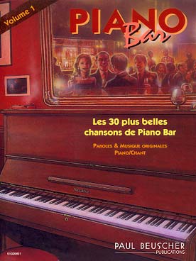 Illustration piano-bar 30 plus belles chansons vol 1