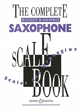 Illustration complete boosey & hawkes saxophone scal