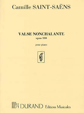Illustration saint-saens valse nonchalante op. 110