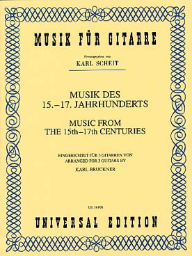 Illustration de Musique du 15e au 17e (tr. Bruckner pour 3 guitares)