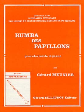 Illustration meunier rumba des papillons