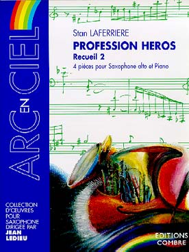 Illustration de Profession héros - Vol. 2 : 4 pièces pour saxophone alto