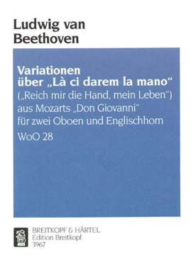 Illustration beethoven variations 2 hautb./cor angl.