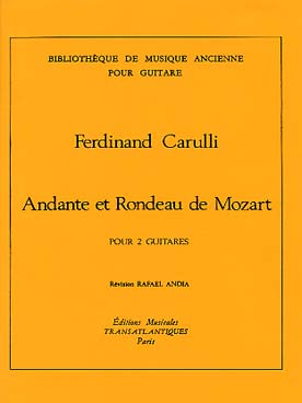 Illustration de Andante et rondo de Mozart