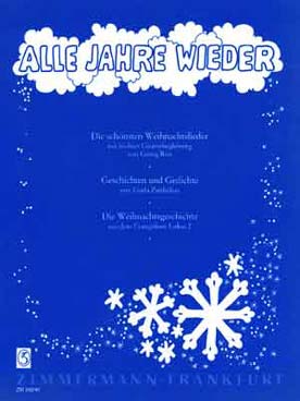 Illustration de Alle Jahre wieder... chants de Noël avec accompagnement de guitare facile