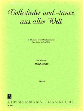 Illustration de Volkslieder und Tänze aus aller Welt für Mandoline und Gitarre - Vol. 2