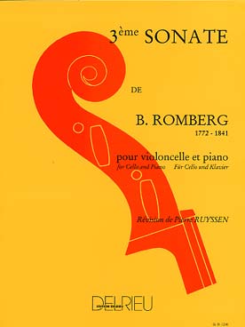 Illustration romberg sonate op. 43 n° 3 en sol maj