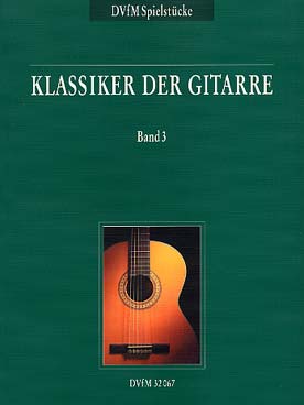 Illustration de KLASSIKER DER GITARRE (U. Peter) - Vol. 3