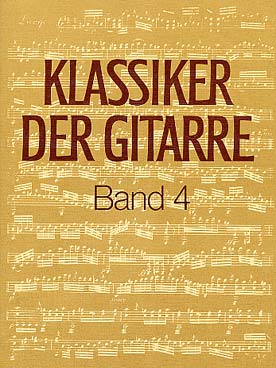 Illustration de KLASSIKER DER GITARRE (U. Peter) - Vol. 4