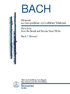 Illustration de Soli pour flûte tirés des œuvres  profanes et liturgiques