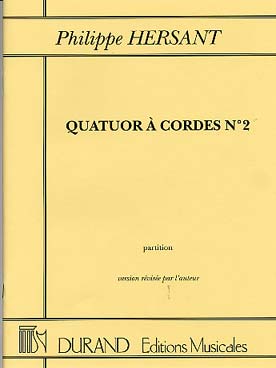 Illustration de Quatuor à cordes N° 2 - Conducteur