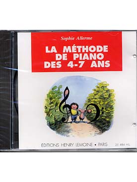 Illustration allerme s methode piano 4-7 ans  vol1 cd