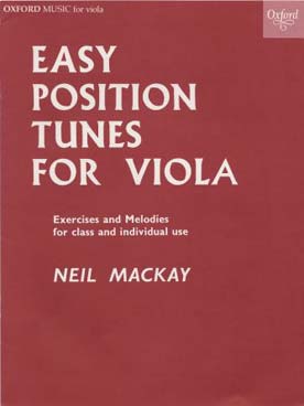 Illustration mackay easy position tunes : solo viola