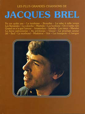 Illustration brel les plus grandes chansons