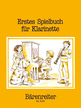 Illustration de Erstes Spielbuch pour clarinette et piano ou 2 clarinettes et basson ou violoncelle (tr. Kühr)