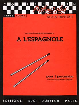 Illustration de A l'espagnole (xylo/castagnettes/tambour de basque/triangle et piano)