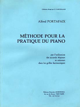 Illustration portafaix methode pour pratique du piano