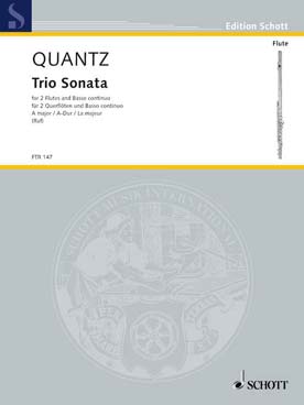 Illustration quantz triosonate en la maj