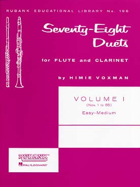 Illustration voxman duos flute et clarinette vol. 1