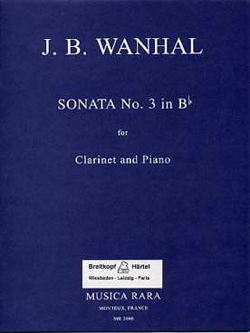 Illustration vanhal sonate n° 3 en si b maj