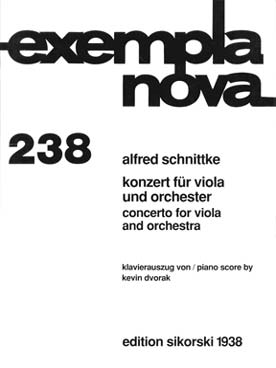 Illustration schnittke concerto pour alto/orchestre