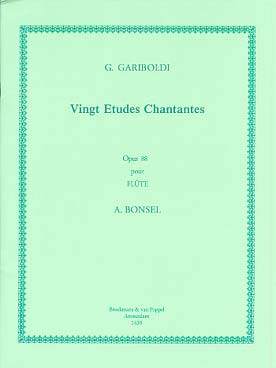 Illustration gariboldi op.  88 20 etudes chantantes
