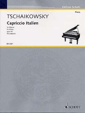 Illustration tchaikovsky capriccio italien op. 45