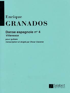Illustration de Danse espagnole N° 4 (Villanesca) - tr. Cáceres