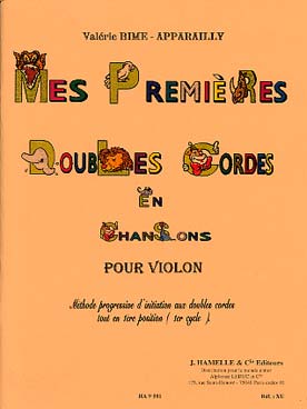 Illustration de Mes Premières doubles cordes en chansons