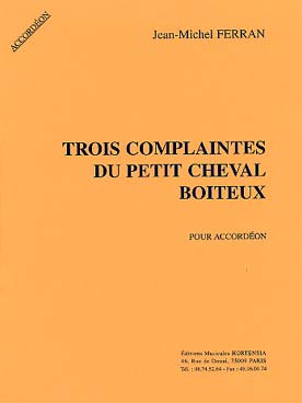 Illustration de Trois complaintes du petit cheval  boiteux : au pas - au trot - au galop