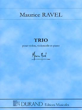 Illustration de Trio pour violon, violoncelle et piano en la min