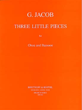 Illustration de 3 Petites pièces pour hautbois et basson