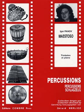 Illustration de Maestoso pour timbales et piano