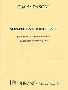 Illustration pascal sonate en 6 minutes 30